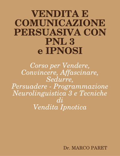 Vendita e PNL
