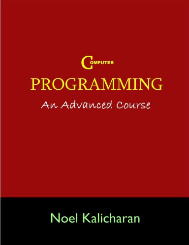 c programming an advanced course by noel kalicharan pdf