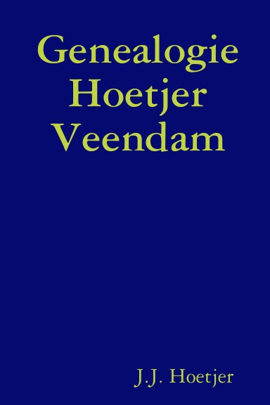 Genealogie Hoetjer Veendam