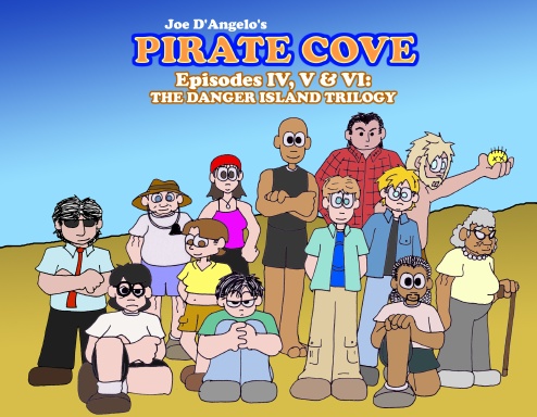 Pirate Cove - Episodes 4, 5 & 6 (The Danger Island Trilogy) - Black & White