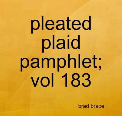 pleated plaid pamphlet; vol 183