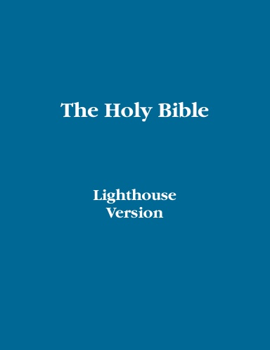 The Holy Bible Lighthouse Version Largest Print Plus Paperback