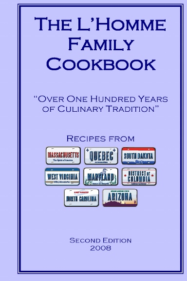 L'Homme Family Cookbook