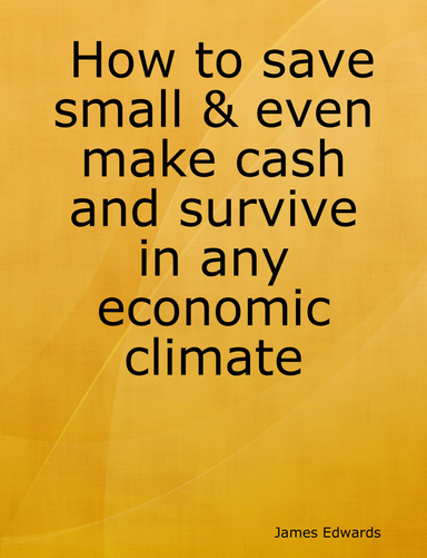 Every Penny Counts how to save small to make big bucks & survive in any economic climate