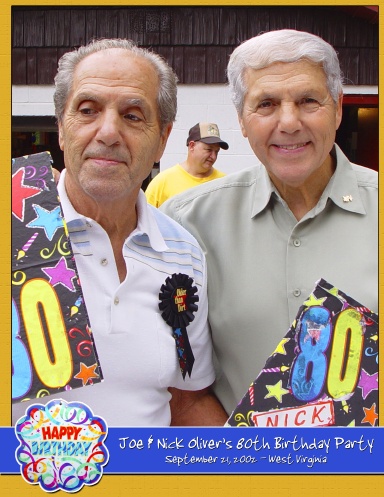 9-21-02 - Joe & Nick's 80th Birthday Party