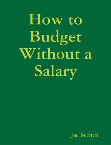 How to Budget Without a Salary