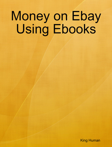 Money on Ebay Using Ebooks