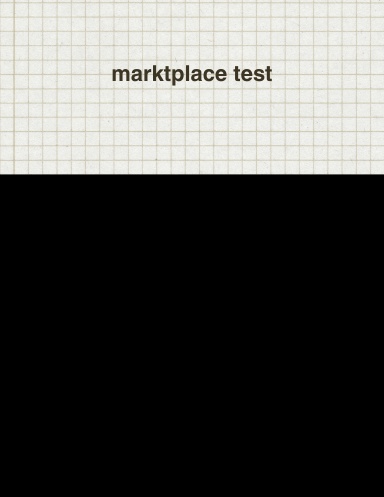 marktplace test