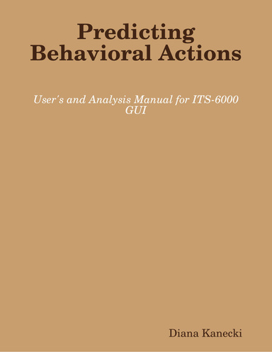 Predictin Behavioral Actions
