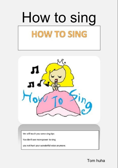 How to sing