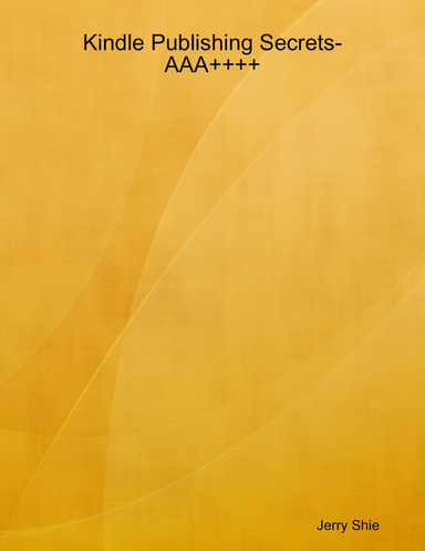Kindle Publishing Secrets-AAA++++