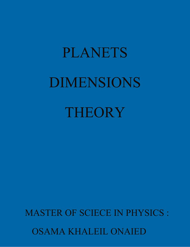 PLANETS DIMENSIONS THEORY