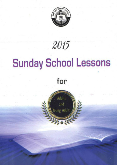 Sunday School Lessons 2015