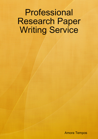 Professional Research Paper Writing Service
