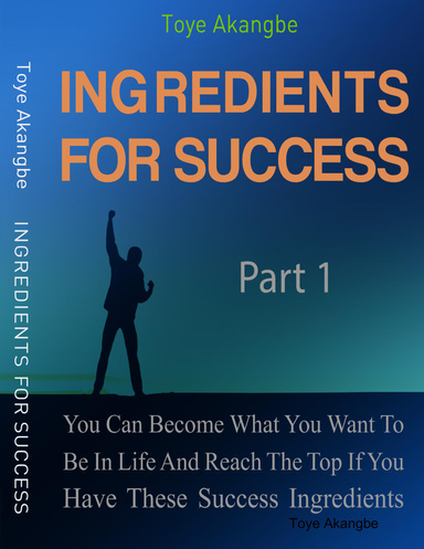 Ingredients for Success (Part 1)