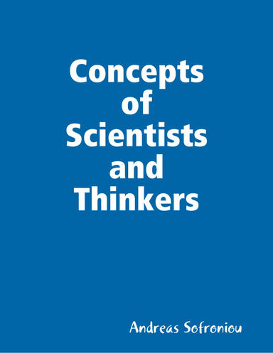 Concepts of Scientists and Thinkers