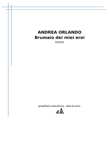 Brumaio dei miei eroi