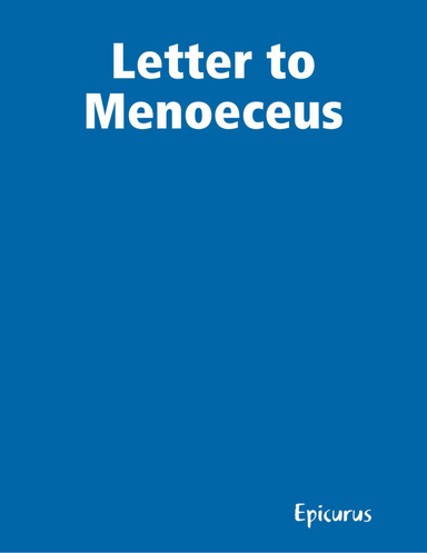 Letter to Menoeceus