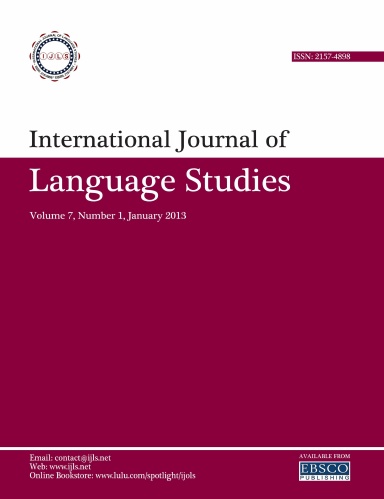 International Journal of Language Studies (IJLS) – volume 7(1)