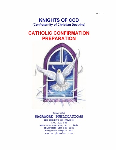 REL010  Catholic Confirmation Preparation