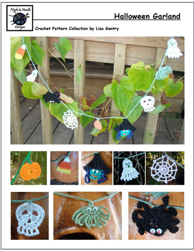 Halloween Garland - Crochet Pattern
