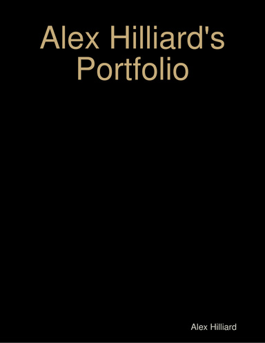 Alex Hilliard's Portfolio