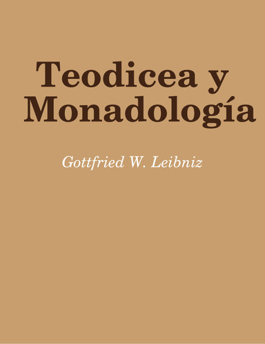 Teodicea y Monadología