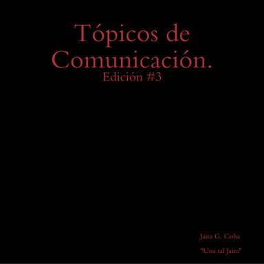 - Tópicos - Comunicación - 3