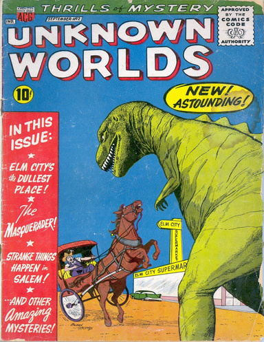 Unknown Worlds Number 2 Horror Comic Book