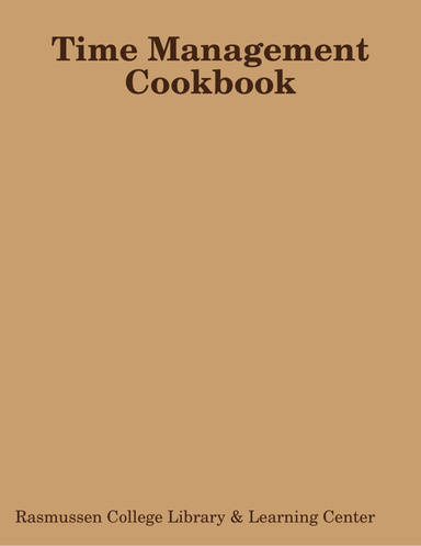 Time Management Cookbook