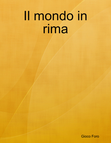 Il mondo in rima