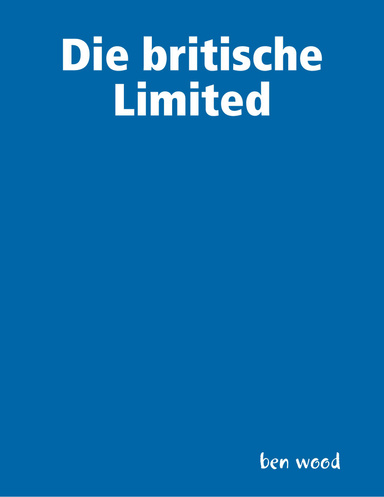 Die britische Limited