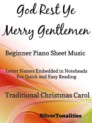 God Rest Ye Merry Gentlemen Beginner Piano Sheet Music Pdf