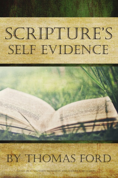 Scripture's Self Evidence