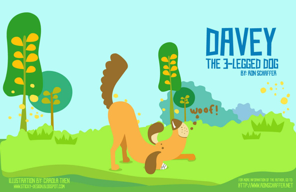 Davey the Three-Legged Dog