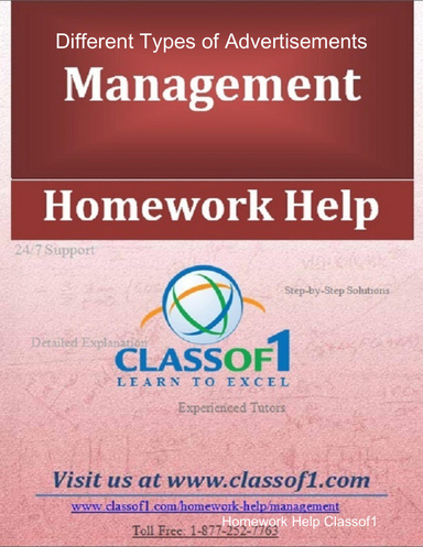 Different Types of Advertisements