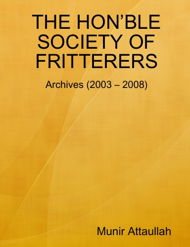 Fritterers Letter