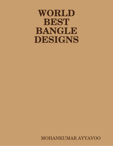 வளையல் மாடல்கள் - WORLD BEST BANGLE DESIGNS