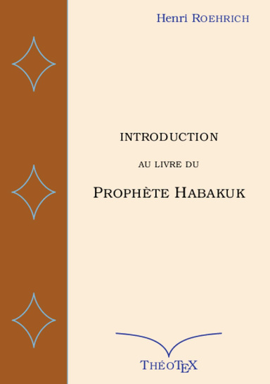 Introduction au livre du prophète Habakuk