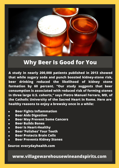Why Beer Is Good for You