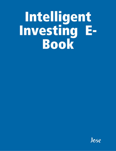 Intelligent Investing  E- Book