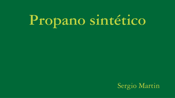Propano sintético