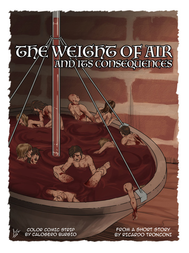 The weight of air - colored comic