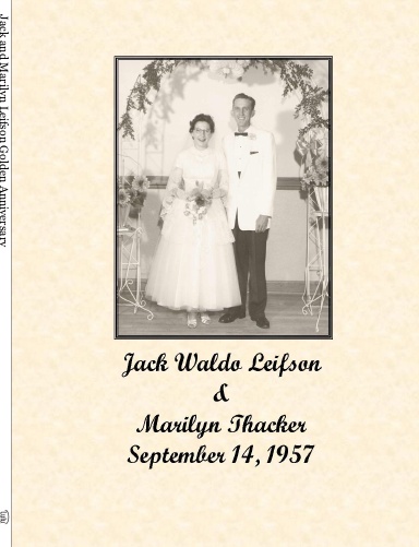 Jack and Marilyn Leifson Golden Anniversary