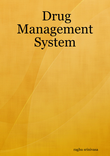 Drug Management System