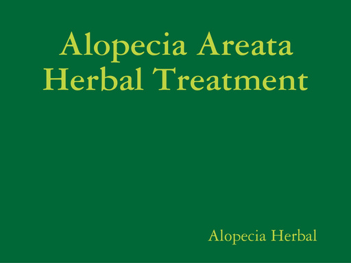 Alopecia Areata Herbal Treatment