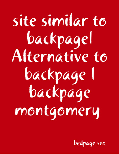 Montgomery Backpage