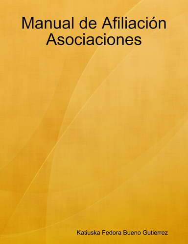 Manual de Afiliación Asociaciones
