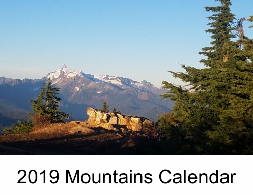 2019 Mountains Calendar