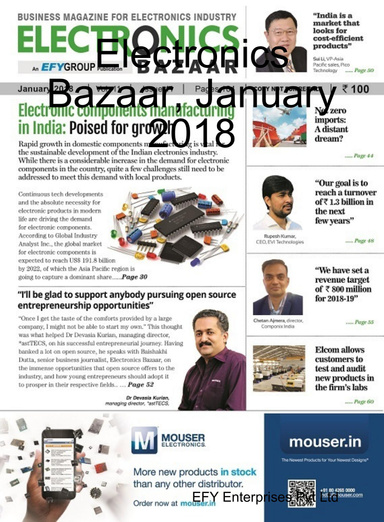 Electronics Bazaar, January 2018